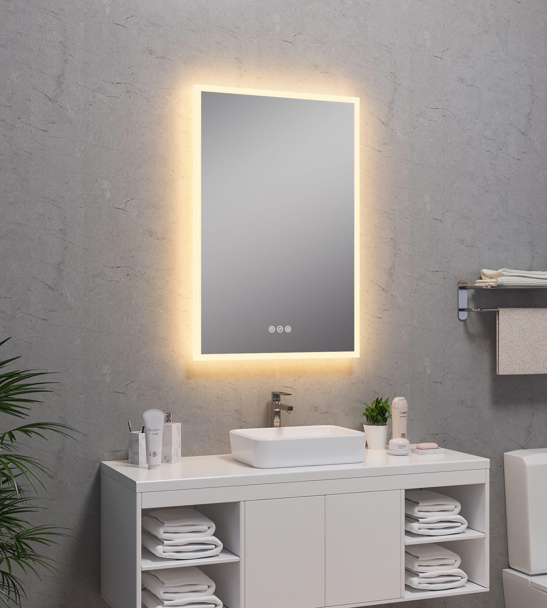 Reflect 20 X 30 LED Mirror Sapphire Bath reflect-20-x-30-led-mirror-sapphire-bath